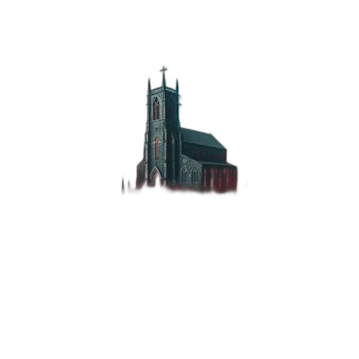 building, robot, weapon, crown transparent PNG cut-out