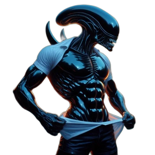 creature, robot, animal, concept art transparent PNG cut-out