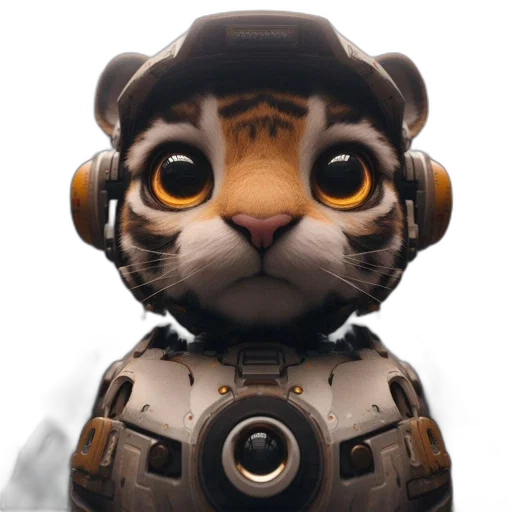 robot, staff, animal, mask transparent PNG cut-out