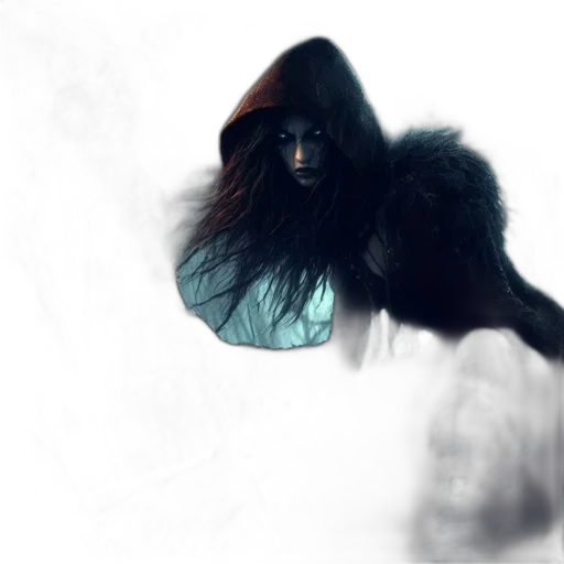 creature, hair, mask, animal transparent PNG cut-out
