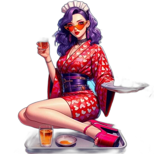 dress, food, concept art, cartoon transparent PNG cut-out