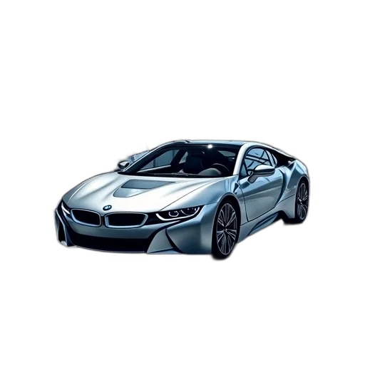 car, 3d render, photorealistic, concept art transparent PNG cut-out