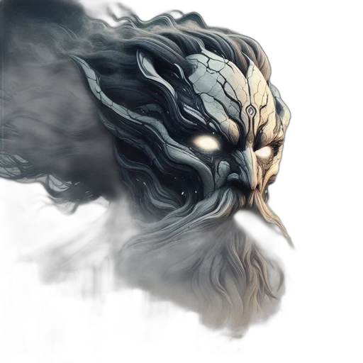mask, dragon, creature, face transparent PNG cut-out