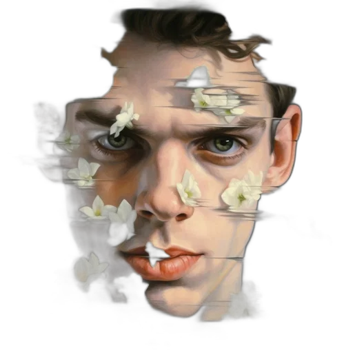 face, mask, umbrella, robot transparent PNG cut-out