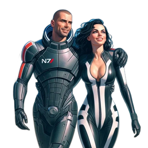 robot, concept art, comic book art, cyberpunk transparent PNG cut-out
