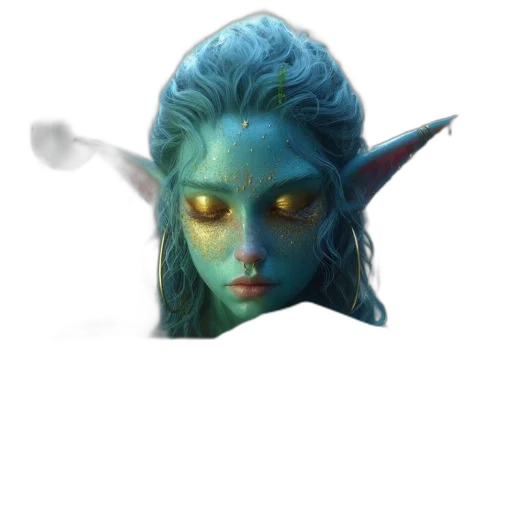 mask, face, staff, dragon transparent PNG cut-out