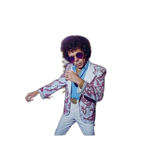 jacket, hair, staff, robot transparent PNG cut-out