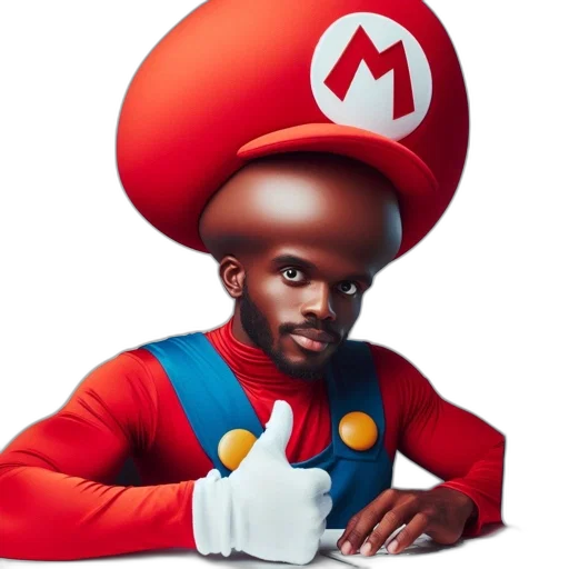 hat, face, robot, creature transparent PNG cut-out