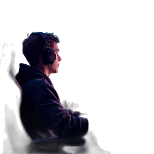 jacket, staff, face, robot transparent PNG cut-out