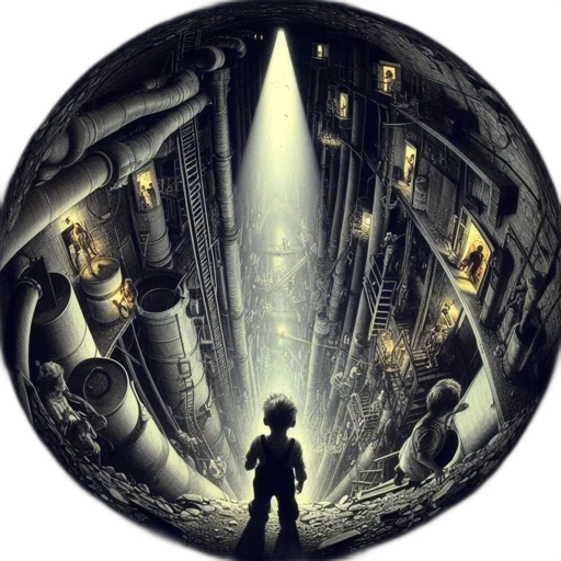 robot, mask, concept art, fantasy art transparent PNG cut-out