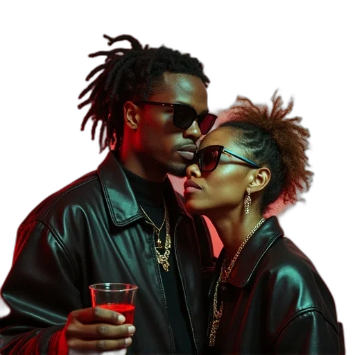 jacket, photorealistic, cyberpunk, concept art transparent PNG cut-out