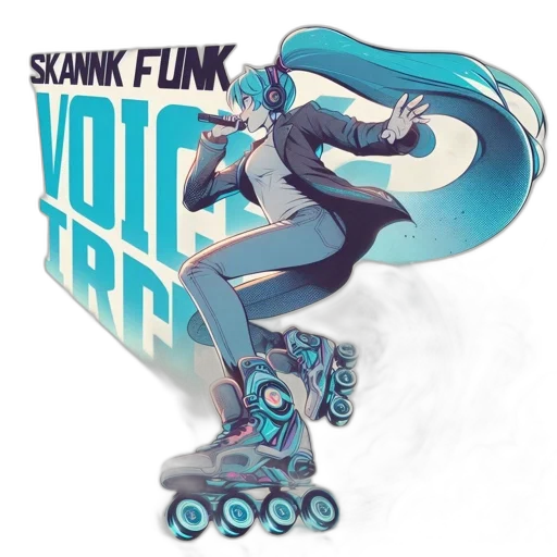 concept art, cyberpunk, vaporwave, pixel art transparent PNG cut-out