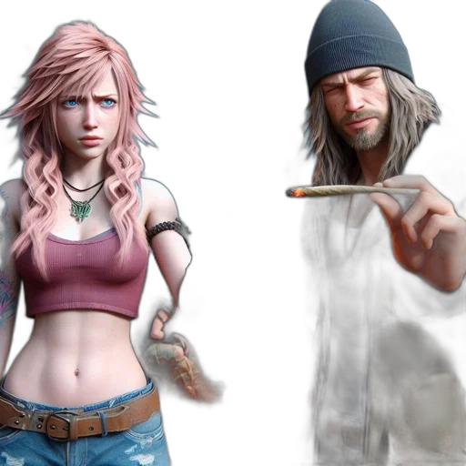 concept art, 3d render, fantasy art, photorealistic transparent PNG cut-out