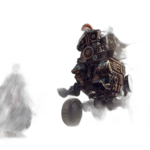 robot, weapon, creature, mask transparent PNG cut-out