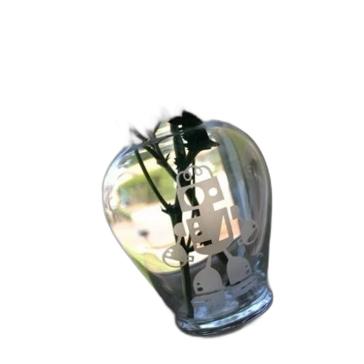 bottle, jewelry, crown, robot transparent PNG cut-out