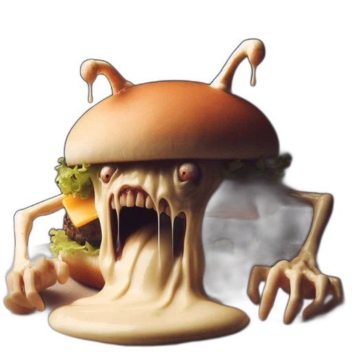 food, creature, animal, concept art transparent PNG cut-out