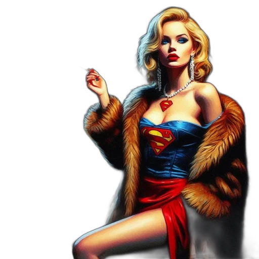 comic book art, concept art, pixel art, photorealistic transparent PNG cut-out