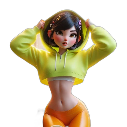 jacket, robot, 3d render, concept art transparent PNG cut-out