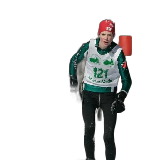 jacket, staff, skier, wearing transparent PNG cut-out
