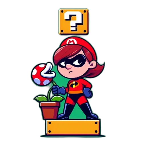 pixel art, concept art, comic book art, cartoon transparent PNG cut-out