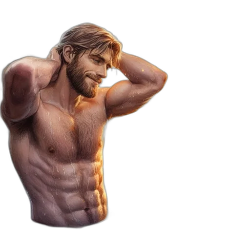 hair, sword, creature, weapon transparent PNG cut-out