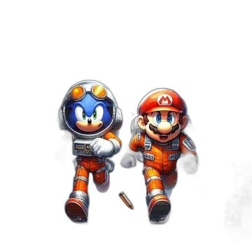 pixel art, concept art, 3d render, fantasy art transparent PNG cut-out