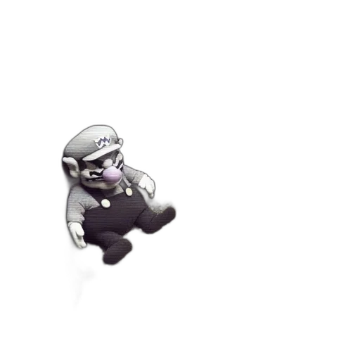 robot, creature, staff, weapon transparent PNG cut-out