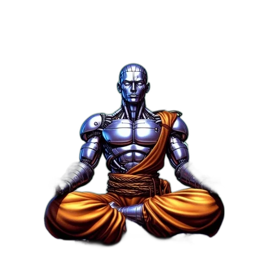 robot, staff, sword, jewelry transparent PNG cut-out