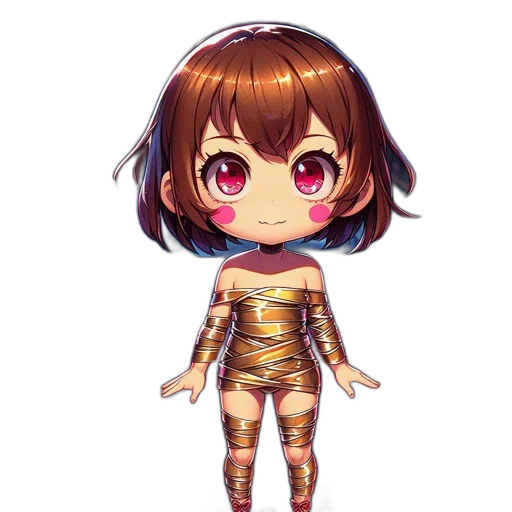 dress, pixel art, anime, fantasy art transparent PNG cut-out