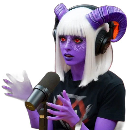 staff, creature, robot, face transparent PNG cut-out