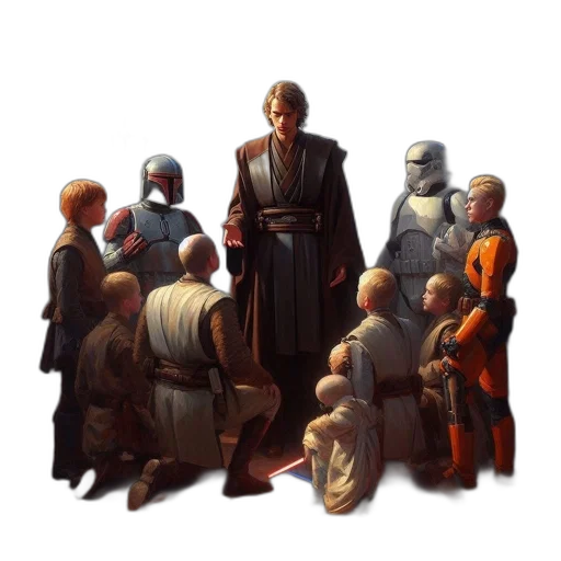 staff, concept art, pixel art, oil painting transparent PNG cut-out
