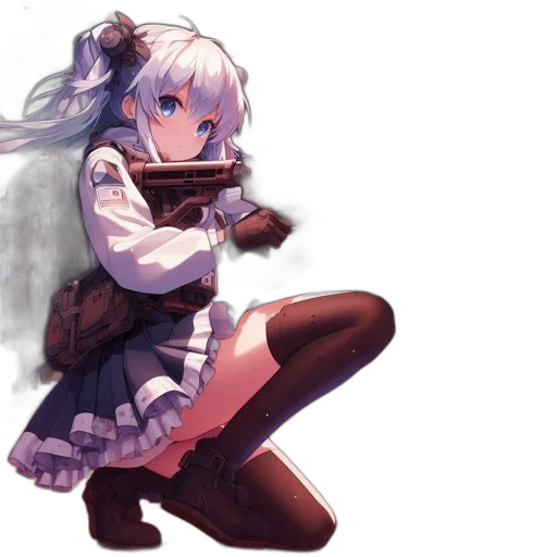 weapon, sword, dress, staff transparent PNG cut-out