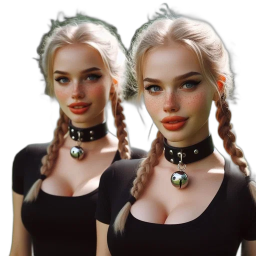 jewelry, hair, 3d render, fantasy art transparent PNG cut-out