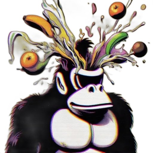 animal, mask, crown, creature transparent PNG cut-out