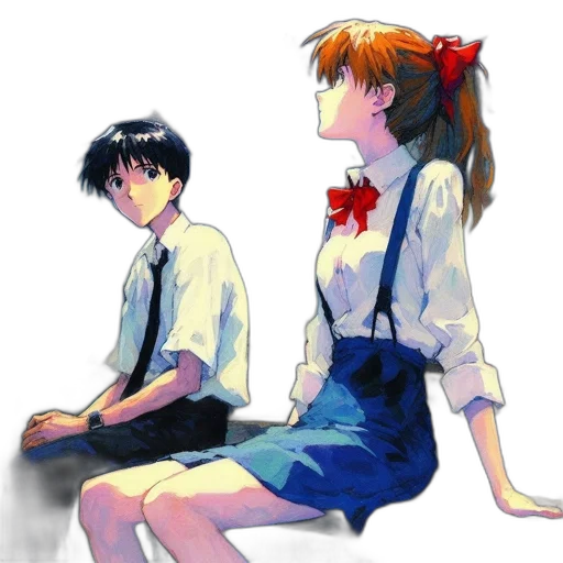 dress, anime, concept art, pixel art transparent PNG cut-out