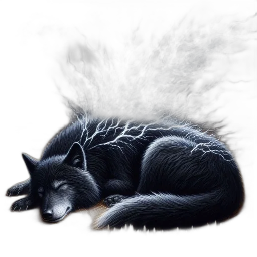 dragon, animal, creature, hair transparent PNG cut-out