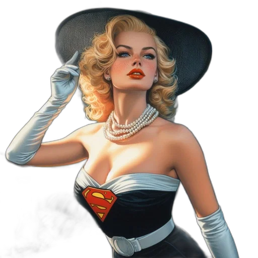 jewelry, hat, comic book art, concept art transparent PNG cut-out