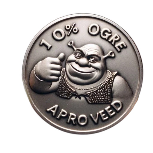 jewelry, food, 3d render, coin transparent PNG cut-out