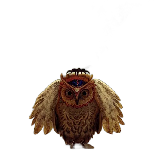 animal, mask, staff, crown transparent PNG cut-out