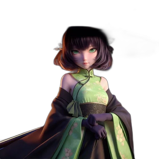 dress, staff, crown, face transparent PNG cut-out
