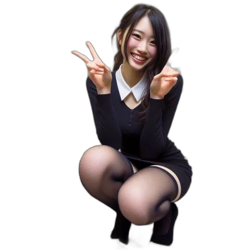 staff, jacket, face, umbrella transparent PNG cut-out