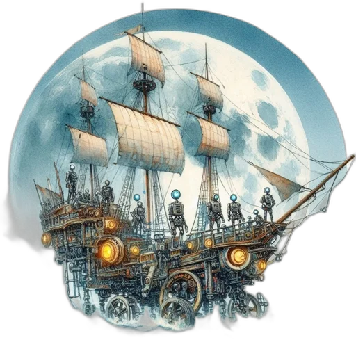 fantasy art, concept art, comic book art, 3d render transparent PNG cut-out