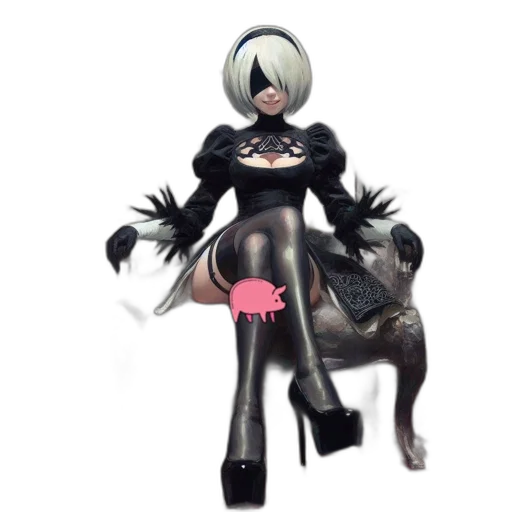 creature, dress, animal, weapon transparent PNG cut-out