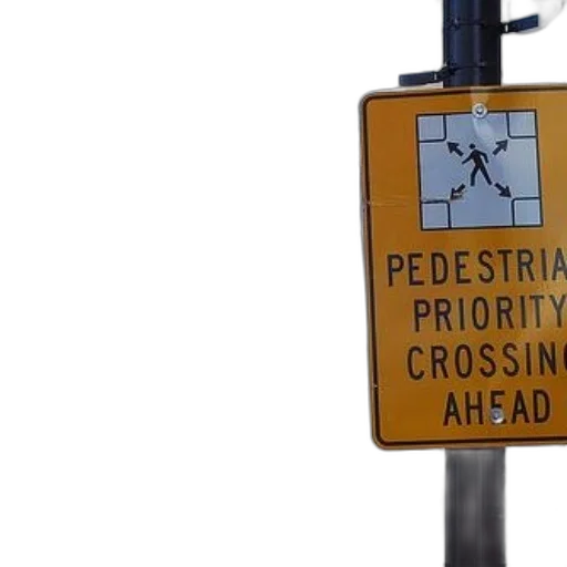 yellow, street, sign, city transparent PNG cut-out