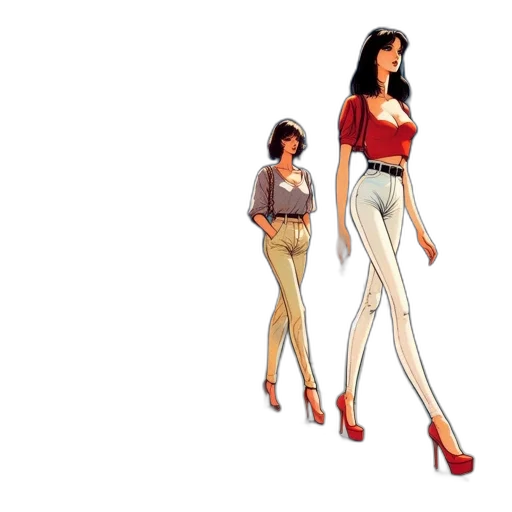 concept art, comic book art, 3d render, cartoon transparent PNG cut-out