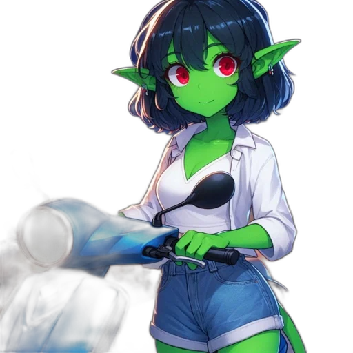staff, weapon, robot, creature transparent PNG cut-out