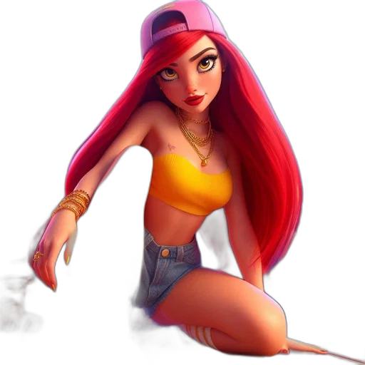 concept art, fantasy art, 3d render, cartoon transparent PNG cut-out
