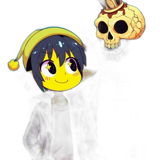 mask, staff, hat, weapon transparent PNG cut-out