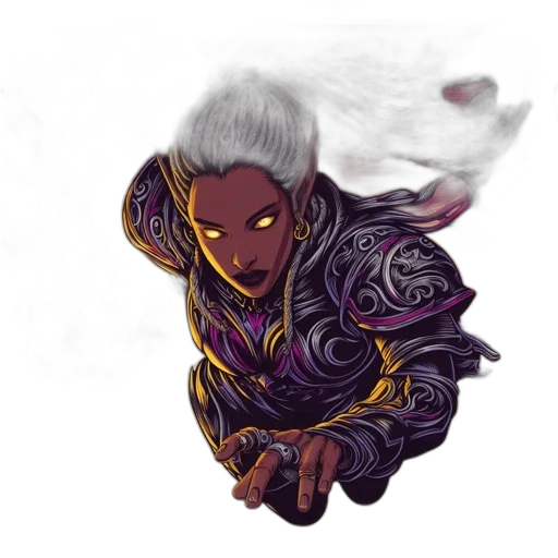 dragon, staff, face, fantasy art transparent PNG cut-out