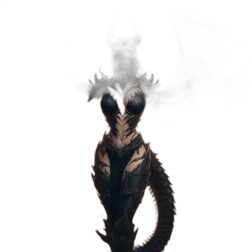 dragon, creature, animal, mask transparent PNG cut-out